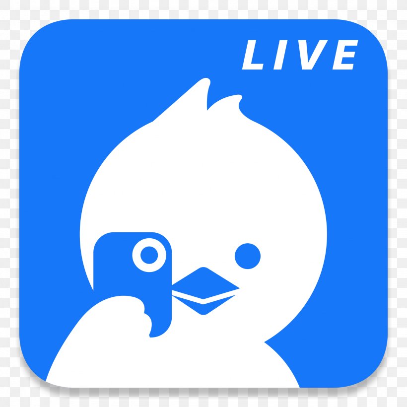 TwitCasting Streaming Media Android Broadcasting, PNG, 2048x2048px, Twitcasting, Android, App Store, Area, Beak Download Free