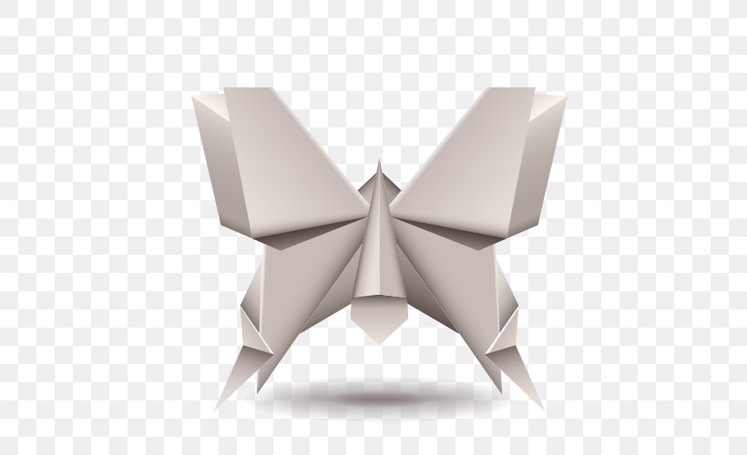 Butterfly Paper Crane Origami, PNG, 500x500px, Butterfly, Art Paper, Craft, Crane, Creative Arts Download Free