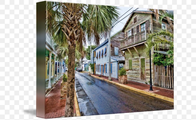 Key West Gallery Wrap Canvas Property Art, PNG, 650x503px, Key West, Alley, Art, Canvas, Cottage Download Free