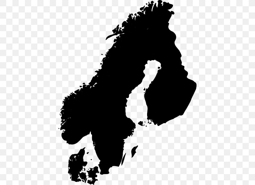 Sweden Norway Clip Art, PNG, 444x595px, Sweden, Art, Black, Black And White, Monochrome Download Free