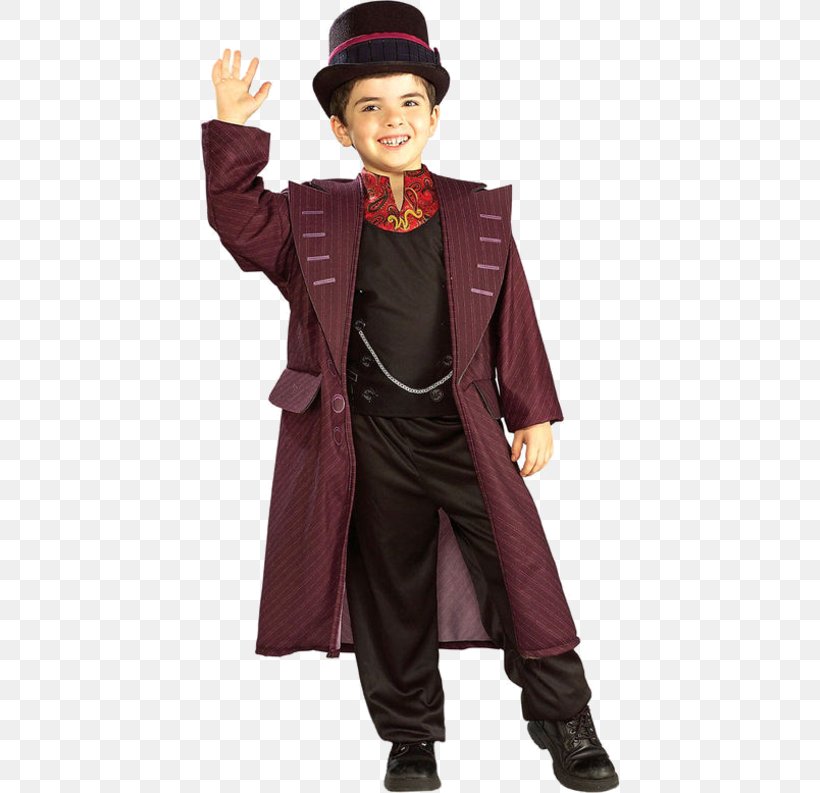 Willy Wonka & The Chocolate Factory Charlie And The Chocolate Factory T-shirt Costume, PNG, 500x793px, Willy Wonka, Academic Dress, Boy, Charlie And The Chocolate Factory, Child Download Free