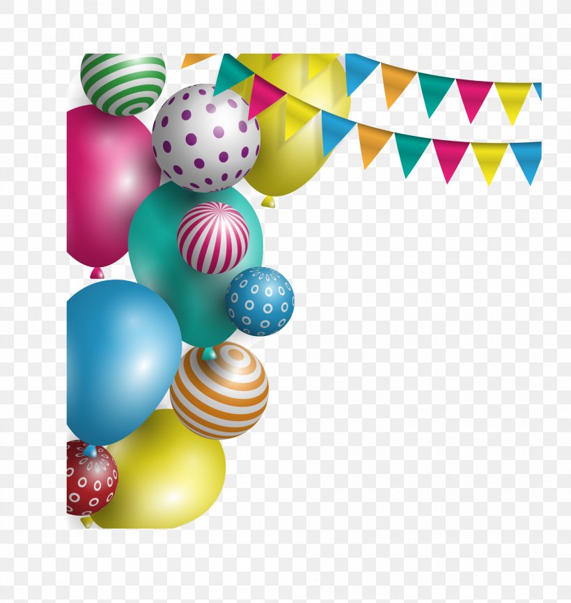 Balloon Party Birthday Holiday, PNG, 2004x2116px, Birthday, Anniversary, Balloon, Birthday Cake, Cake Download Free