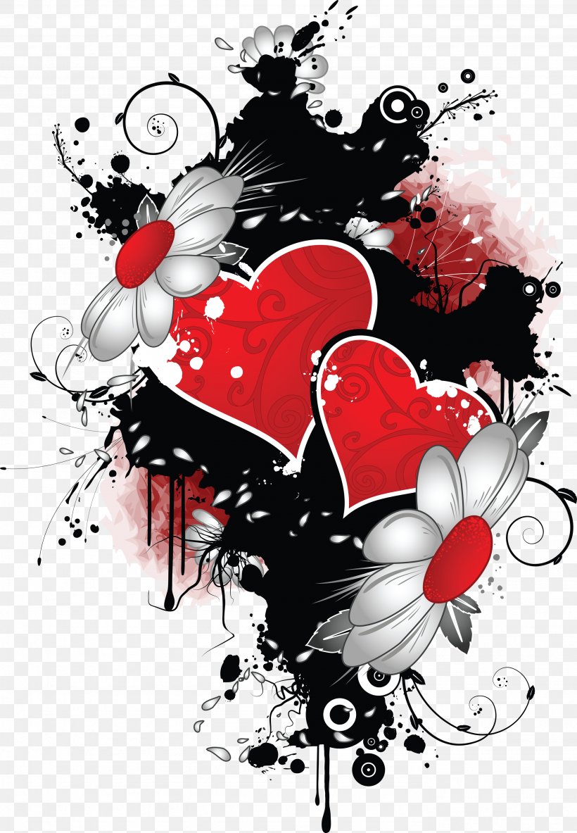 Desktop Wallpaper Love Download Heart, PNG, 2771x4000px, Watercolor,  Cartoon, Flower, Frame, Heart Download Free