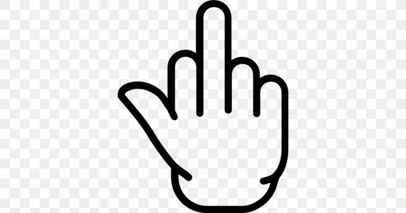 Middle Finger The Finger Clip Art, PNG, 1200x630px, Middle Finger, Area, Black, Black And White, Drawing Download Free