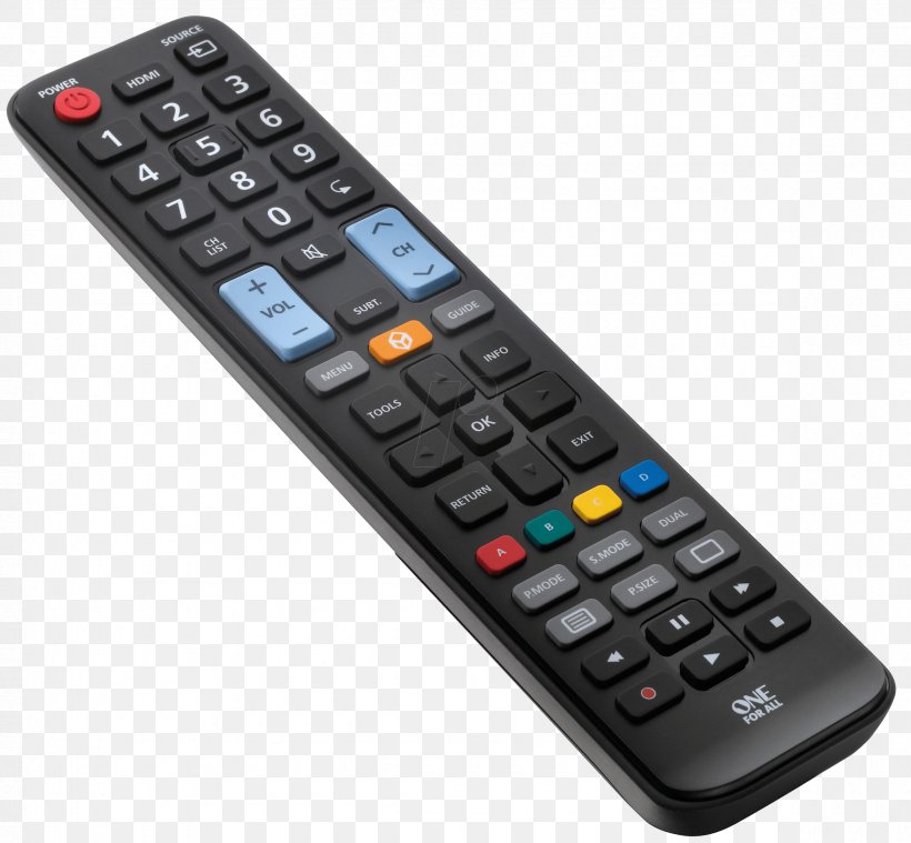 Remote Controls Television Set Universal Remote One For All Simple TV URC6410, PNG, 2360x2186px, 3d Television, Remote Controls, Controller, Electronic Device, Electronics Download Free