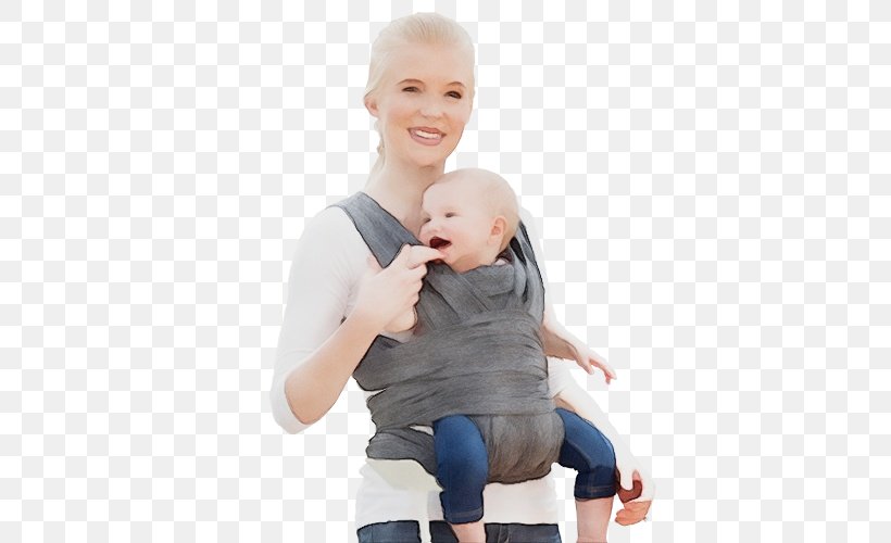 Baby Cartoon, PNG, 500x500px, Baby Sling, Abdomen, Arm, Baby, Baby Carriage Download Free