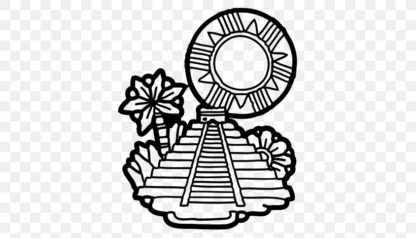 Maya Civilization El Castillo, Chichen Itza Mesoamerica Drawing Pyramid, PNG, 600x470px, Maya Civilization, Area, Aztec, Black And White, Chichen Itza Download Free
