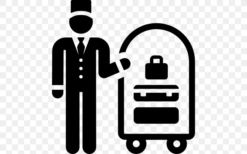 Bellhop, PNG, 512x512px, Bellhop, Apartment, Black And White, Business, Communication Download Free