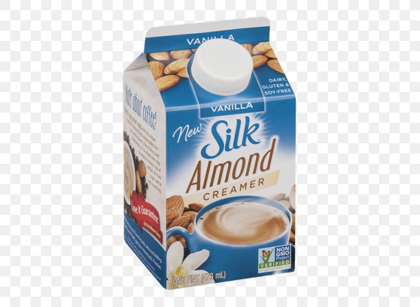 Cream Almond Milk Milk Substitute Soy Milk Instant Coffee, PNG, 600x600px, Cream, Almond, Almond Milk, Coffee, Cream Cheese Download Free