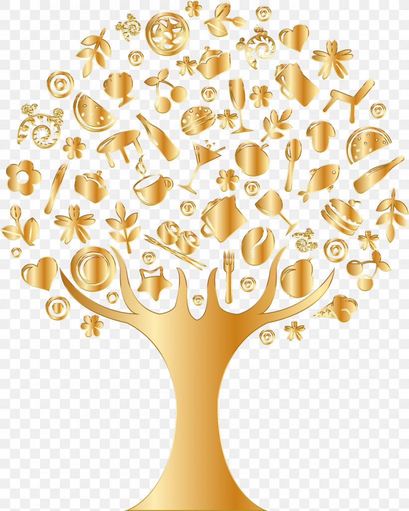 Tree Gold Clip Art, PNG, 1869x2338px, Tree, Abstract, Autumn Leaf Color, Beech, Color Download Free