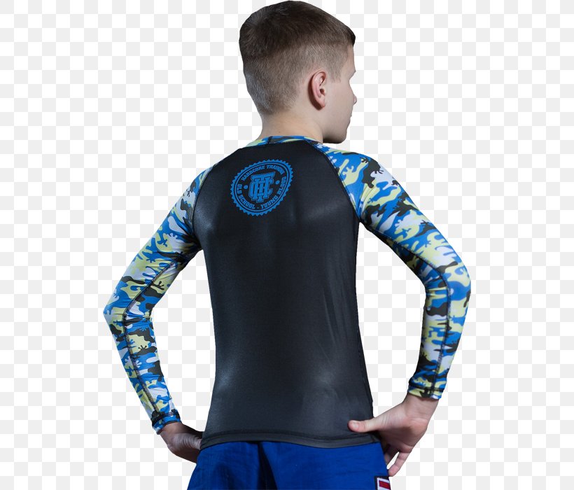 Long-sleeved T-shirt Arm Wetsuit, PNG, 700x700px, Tshirt, Arm, Blue, Clothing, Electric Blue Download Free