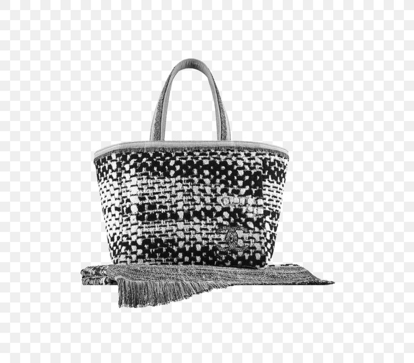 Chanel Towel Tote Bag Deauville Beach, PNG, 564x720px, Chanel, Bag, Black, Black And White, Brand Download Free