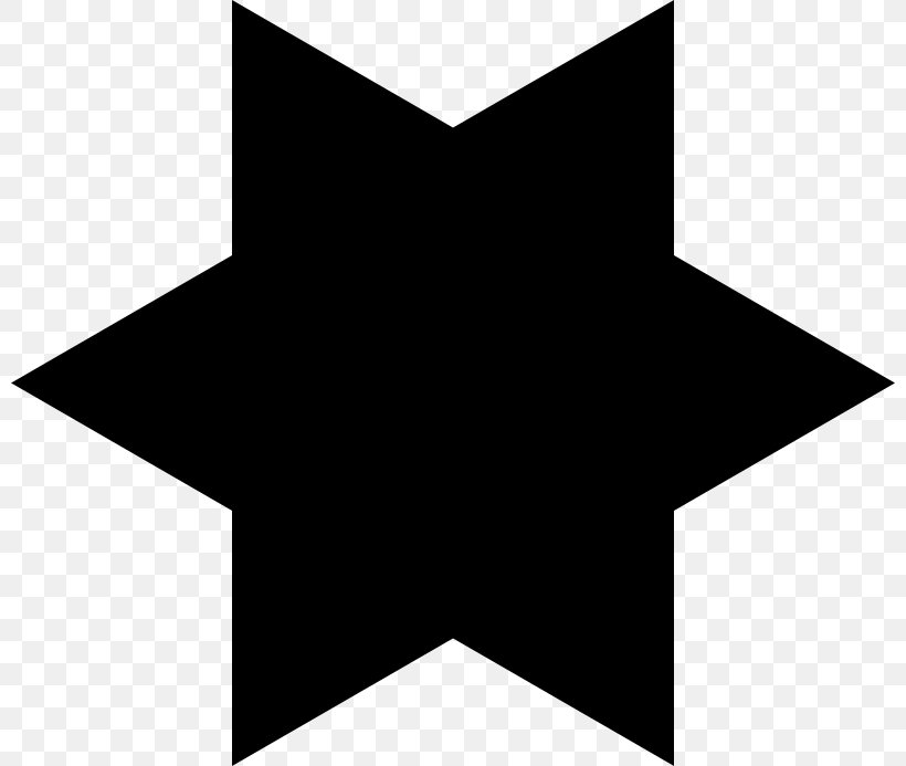 Five-pointed Star Hexagram Clip Art, PNG, 800x693px, Fivepointed Star, Black, Black And White, Hexagram, Monochrome Download Free