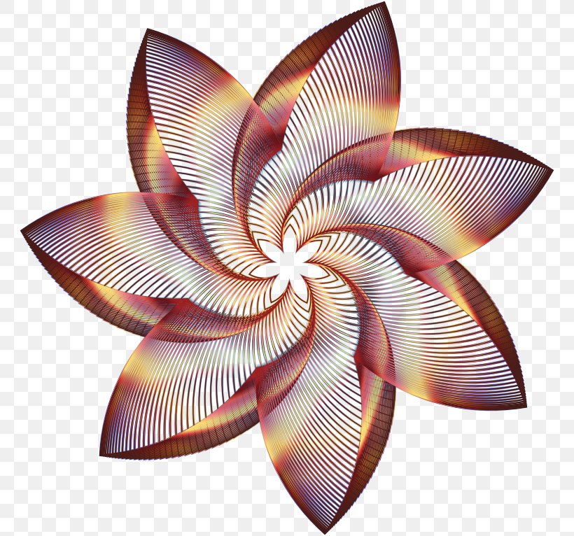 Flower Line Art Desktop Wallpaper Clip Art, PNG, 766x766px, Flower, Color, Geometry, Line Art, Metallic Color Download Free