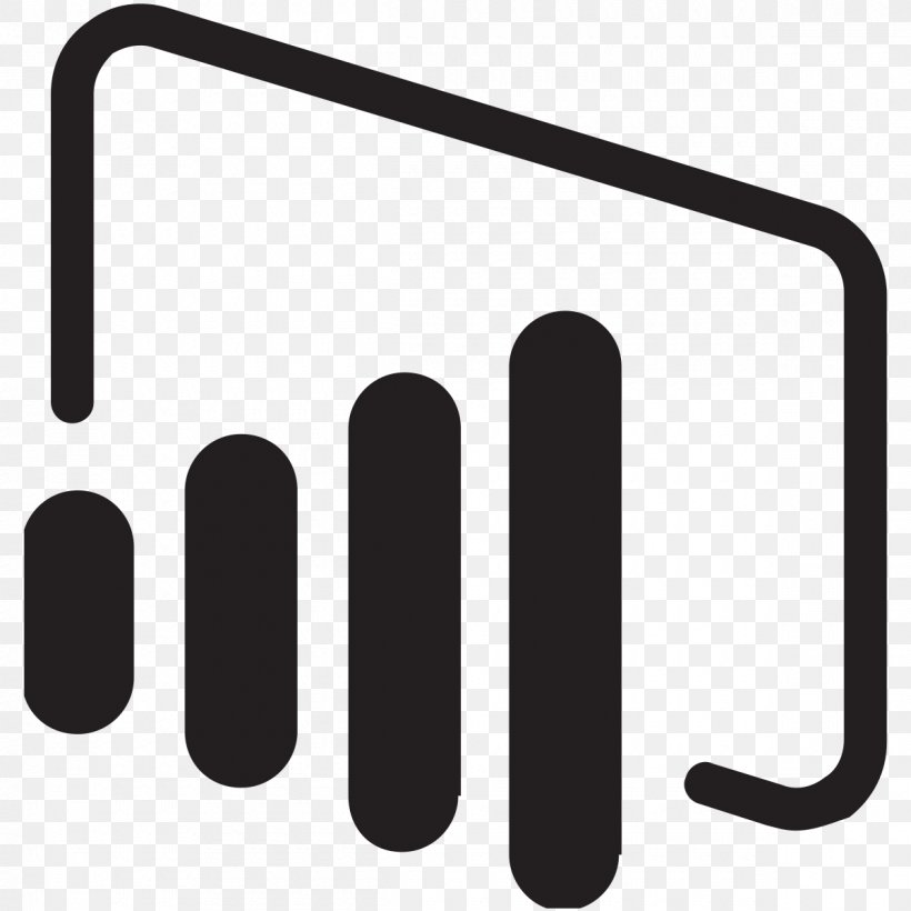 Power BI Business Intelligence Microsoft Logo, PNG, 1200x1200px, Power Bi, Black And White, Business Analytics, Business Intelligence, Computer Software Download Free