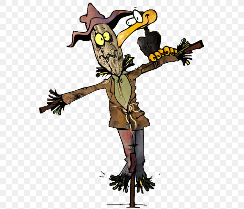 Scarecrow Dorothy Gale Royalty-free Clip Art, PNG, 560x704px, Scarecrow, Art, Beak, Bird, Cartoon Download Free