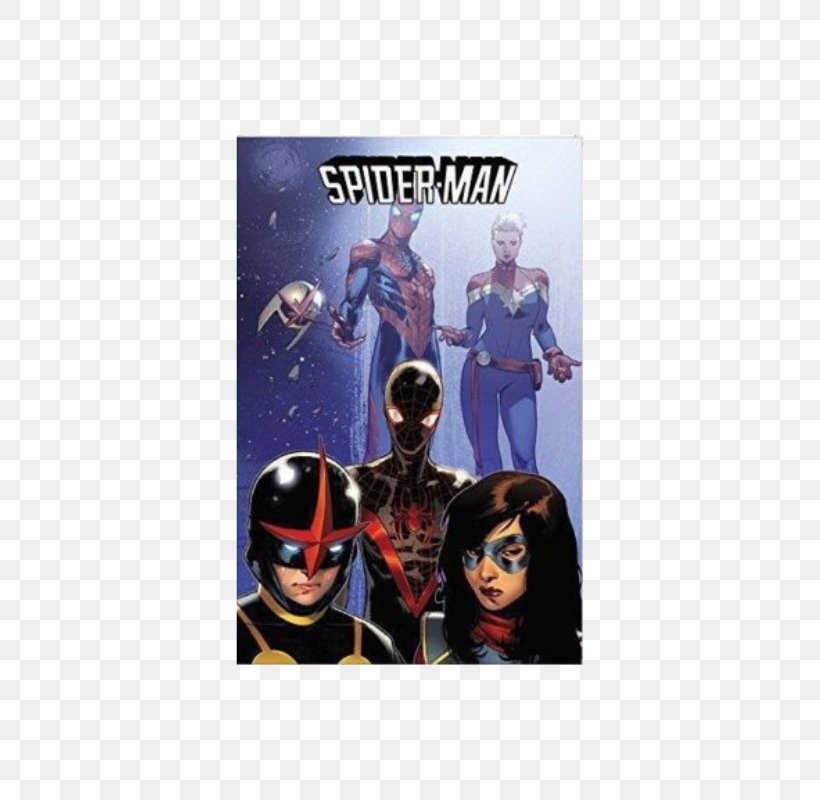 Spider-Man: Miles Morales Vol. 1 Ultimate Comics Spider-Man, Vol. 1 Spider-Man/Spider-Gwen: Sitting In A Tree, PNG, 800x800px, Spiderman, Action Figure, Brian Michael Bendis, Comic Book, Comics Download Free