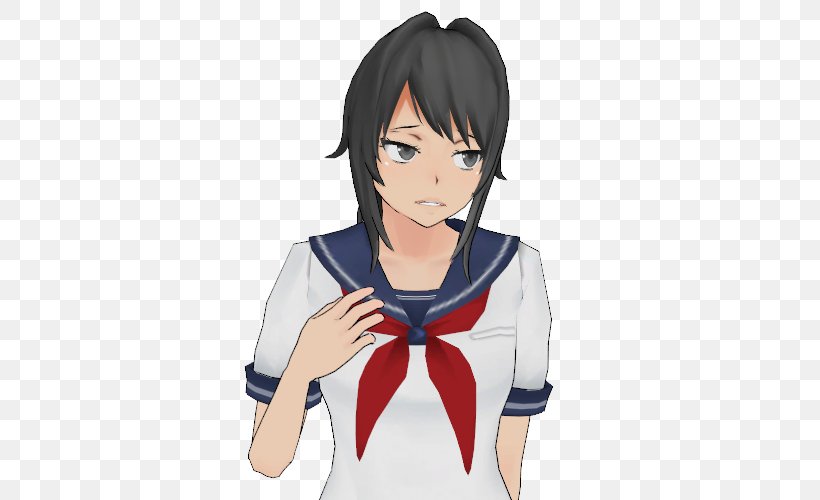 Yandere Simulator Uniform Wiki Everything, PNG, 500x500px, Watercolor, Cartoon, Flower, Frame, Heart Download Free