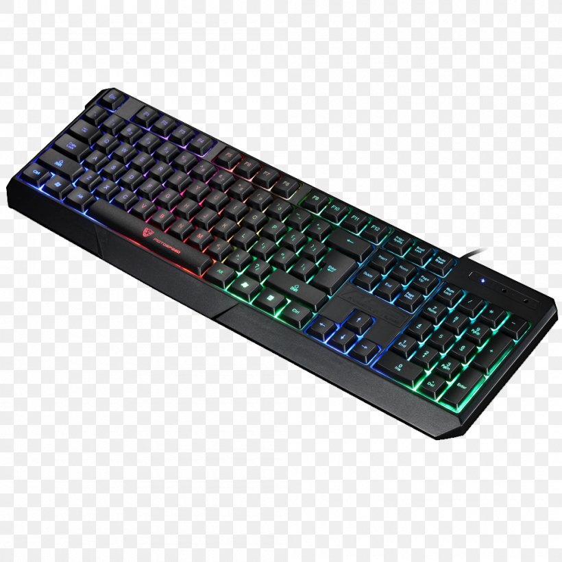 Computer Keyboard Laptop Computer Mouse Gaming Keypad AZERTY, PNG, 1000x1000px, Computer Keyboard, Azerty, Backlight, Computer, Computer Component Download Free
