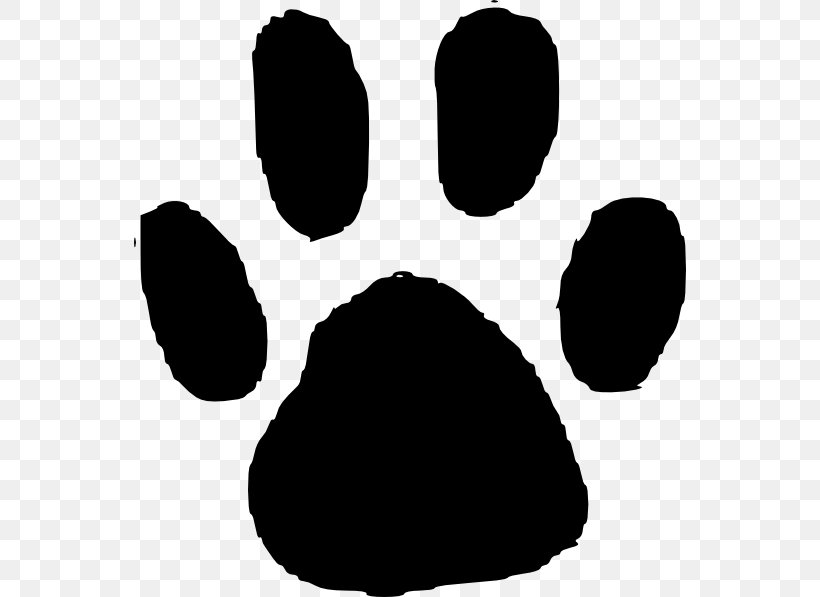 Dog Animal Track Footprint Paw Clip Art, PNG, 552x597px, Dog, Animal, Animal Track, Black, Black And White Download Free