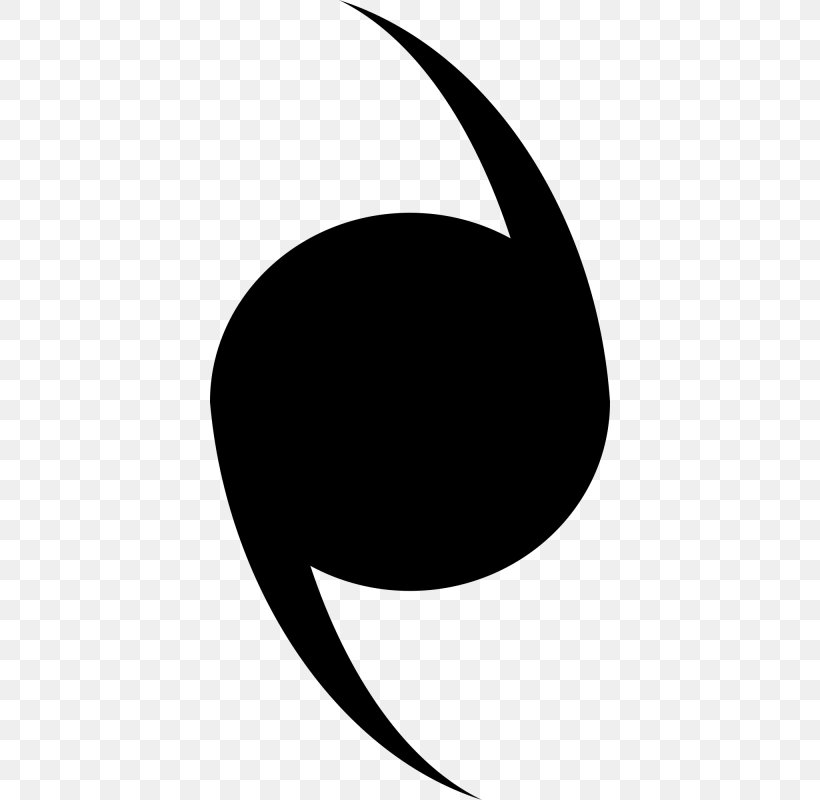Tropical Cyclone Hurricane Katrina Symbol Storm, PNG, 800x800px, Tropical Cyclone, Black, Black And White, Cloud, Crescent Download Free