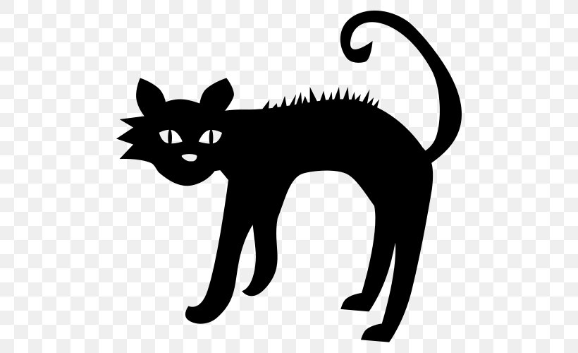 Whiskers Domestic Short-haired Cat Kitten Clip Art, PNG, 500x500px, Whiskers, Animal, Artwork, Black, Black And White Download Free