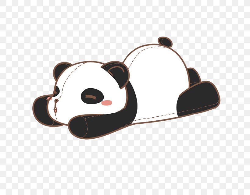 Giant Panda Red Panda Cuteness Illustration, PNG, 640x640px, Giant Panda, Animal, Cuteness, Designer, Qversion Download Free