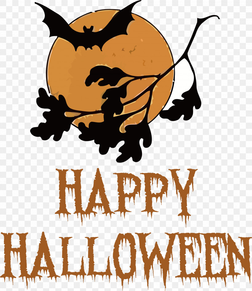 Happy Halloween, PNG, 2589x2999px, Happy Halloween, Biology, Halloween, Logo, Meter Download Free