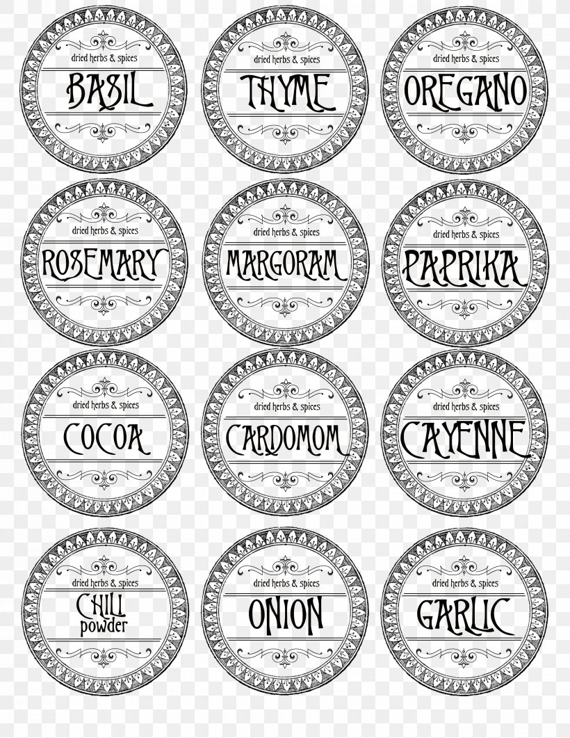 Label Spice Sticker Concept Map Beschriftung, PNG, 2550x3300px, Label, Adhesive, Beschriftung, Black And White, Bottle Download Free