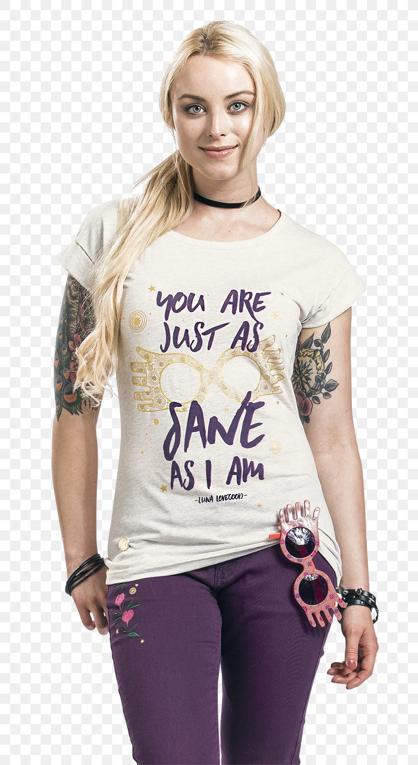 T-shirt Luna Lovegood Harry Potter (Literary Series) Dress Merchandising, PNG, 731x1500px, Tshirt, Clothing, Dress, Fashion Model, Female Download Free