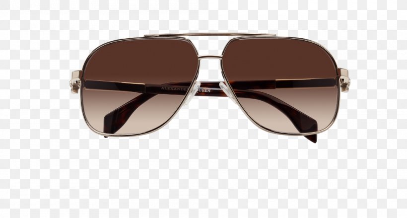 Aviator Sunglasses Goggles Lens, PNG, 1000x536px, Sunglasses, Alexander Mcqueen, Aviator Sunglasses, Beige, Brown Download Free