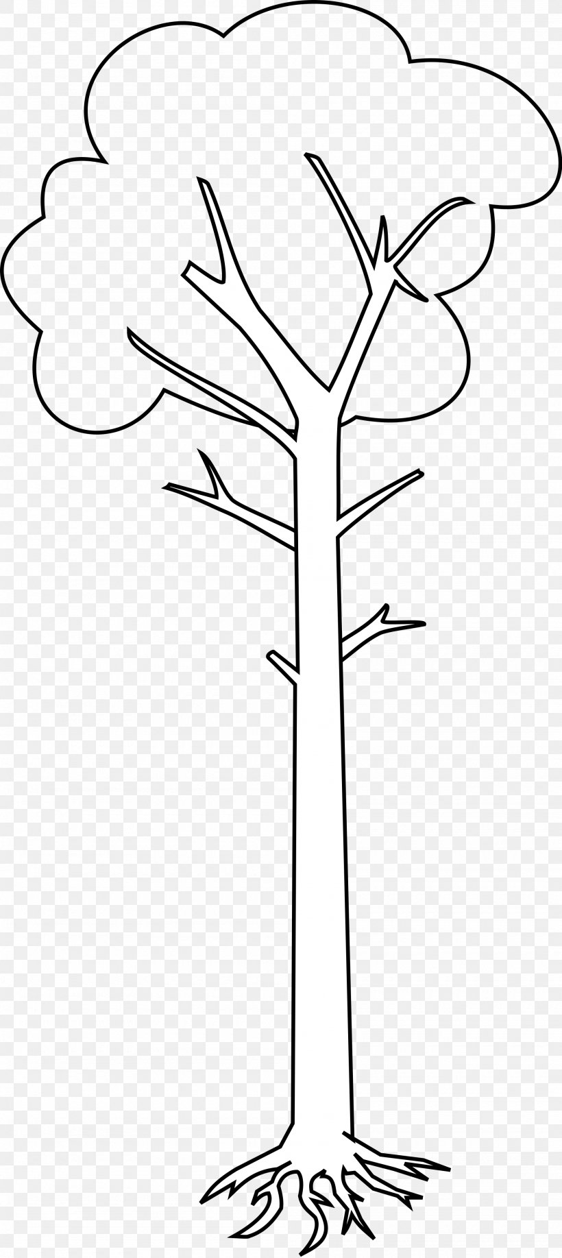 Clip Art Free Content Tree Image, PNG, 2000x4478px, Tree, Area, Artwork, Black And White, Branch Download Free
