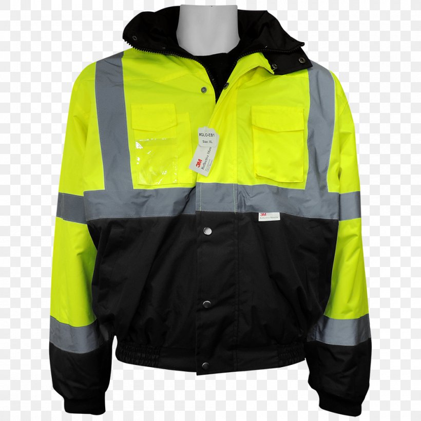 Flight Jacket High-visibility Clothing Polar Fleece Hood, PNG, 1000x1000px, Jacket, Black, Clothing, Coat, Fleece Jacket Download Free