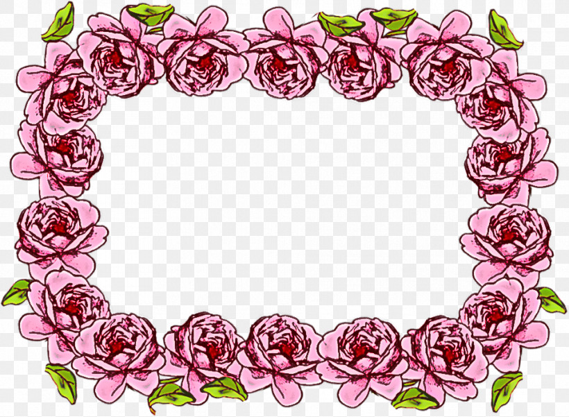 Picture Frame, PNG, 963x706px, Pink, Flower, Heart, Lei, Magenta Download Free