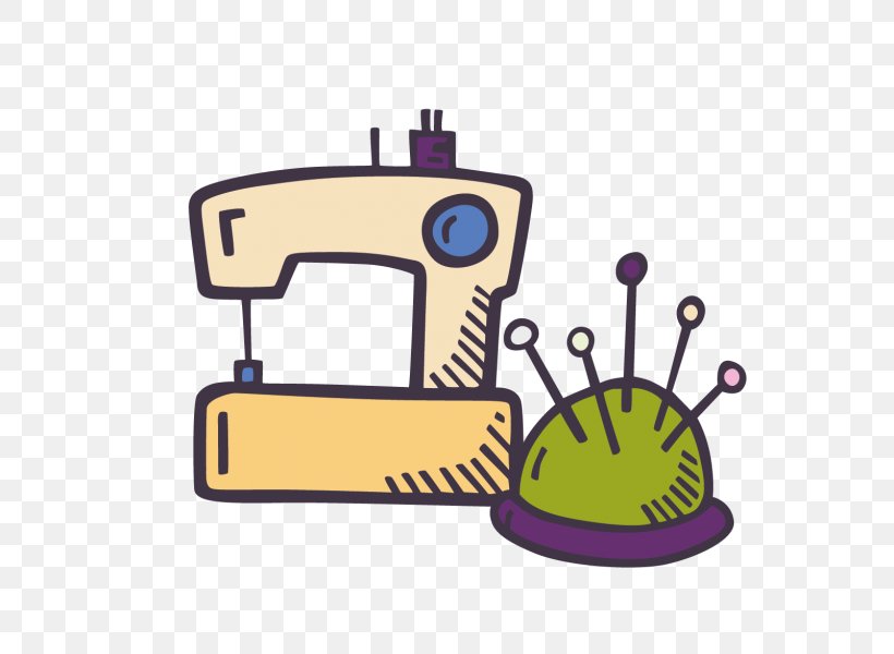 Sewing Machines Clip Art Doodle, PNG, 600x600px, Sewing, Com, Doodle, Sewing Machines, Vehicle Download Free