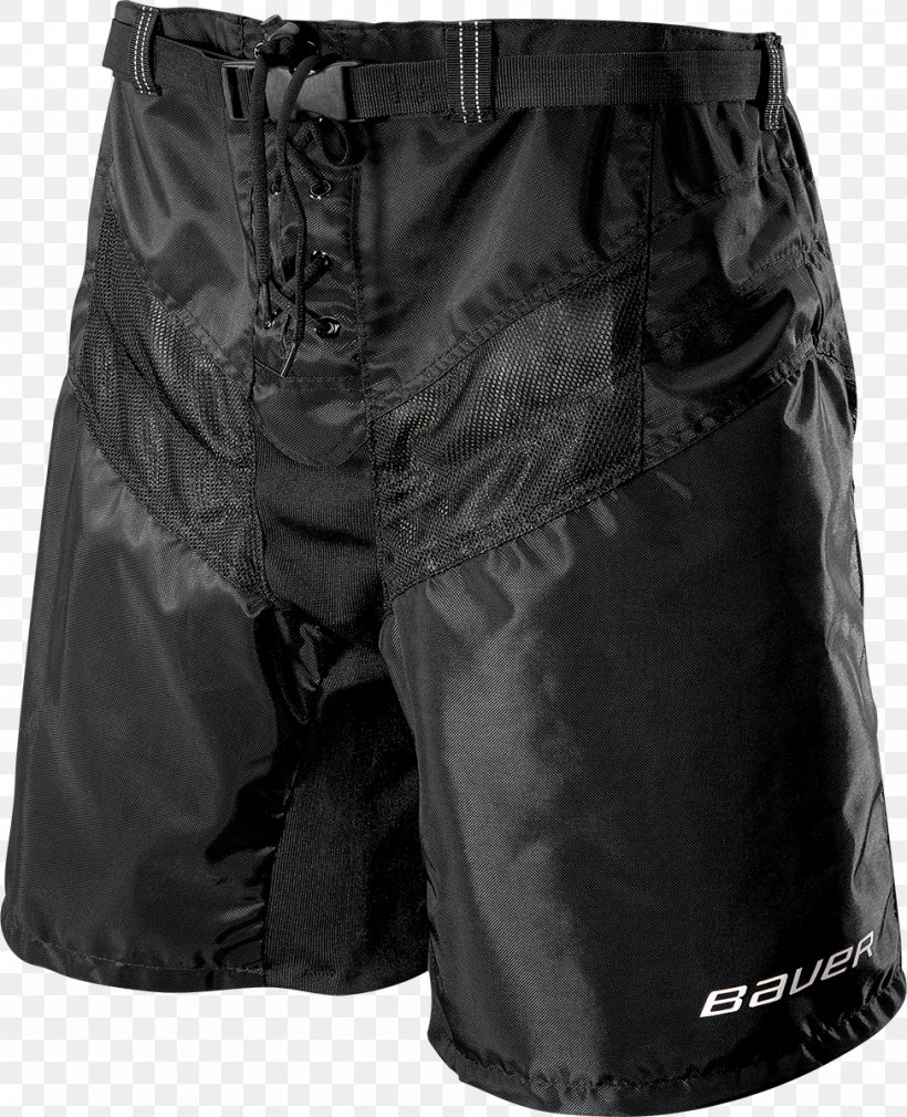 Bauer Hockey Ice Hockey Equipment Hockey Protective Pants & Ski Shorts Goaltender, PNG, 974x1200px, Bauer Hockey, Active Shorts, Bermuda Shorts, Black, Goalkeeper Download Free