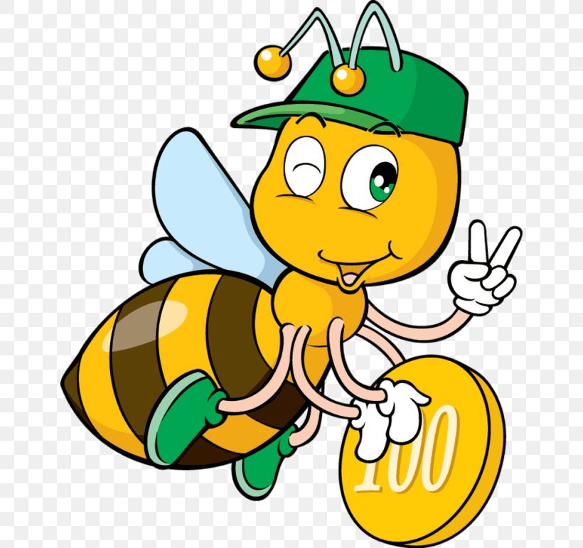 Insect Honey Bee Cartoon, PNG, 650x771px, Insect, Apidae, Artwork, Bee, Cartoon Download Free