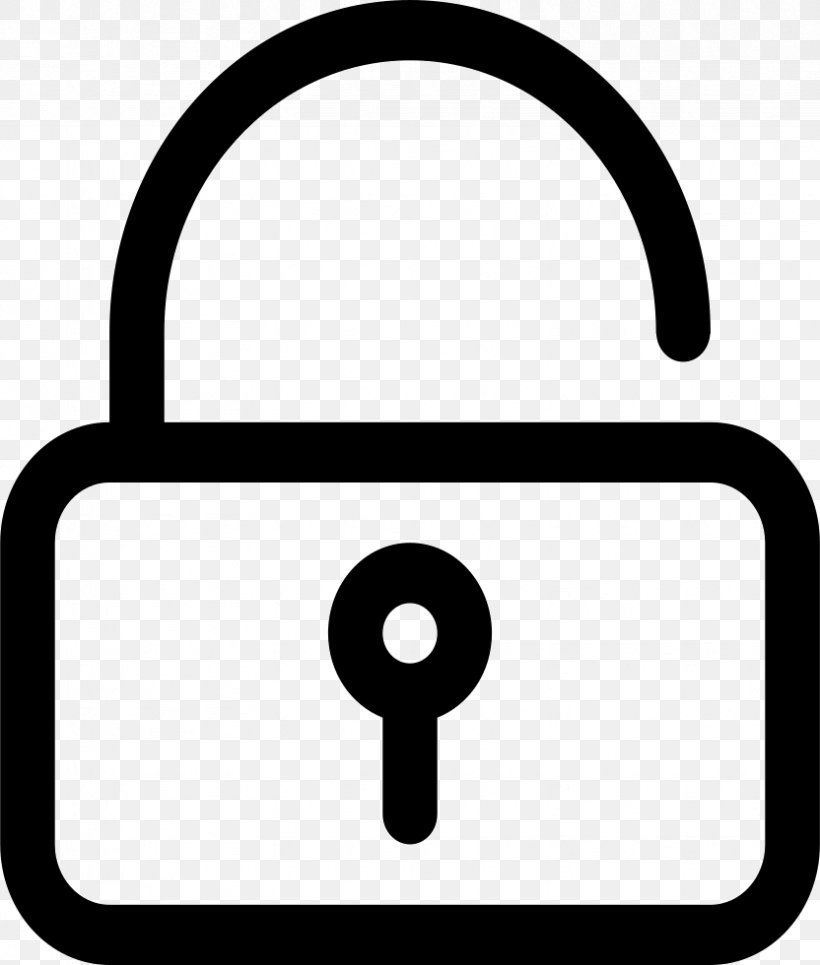Clip Art, PNG, 832x980px, User Interface, Area, Black And White, Padlock, Symbol Download Free