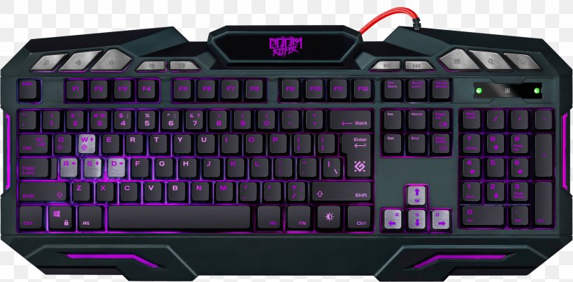 Computer Keyboard Doom Computer Mouse Gaming Keypad, PNG, 1920x946px, Computer Keyboard, Computer, Computer Component, Computer Hardware, Computer Mouse Download Free