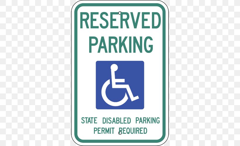 Disabled Parking Permit Disability Car Park Sign International Symbol Of Access, PNG, 500x500px, Disabled Parking Permit, Accessibility, Area, Brand, Car Park Download Free