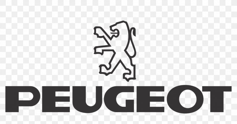 Peugeot Car Bicycle Logo Motorcycle, PNG, 1200x630px, Peugeot, Area, Bicycle, Black And White, Brand Download Free