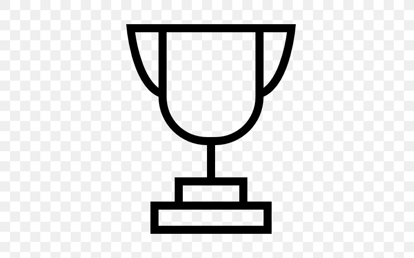 Trophy Award Prize Clip Art, PNG, 512x512px, Trophy, Area, Award, Black And White, Drinkware Download Free