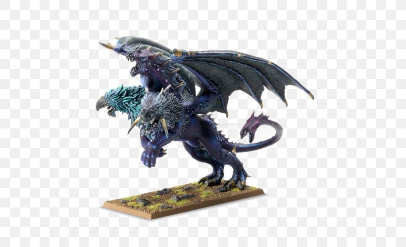 Warhammer 40,000 Chimera Dragon Games Workshop Warhammer Fantasy Battle, PNG, 500x500px, Warhammer 40000, Action Figure, Chimera, Dragon, Figurine Download Free