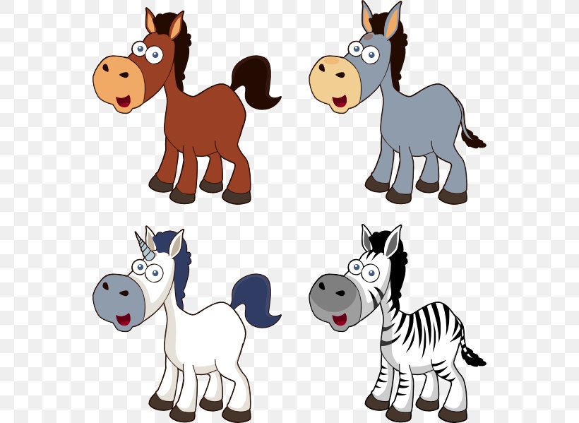 Horse Pony Cartoon Clip Art, PNG, 558x599px, Horse, Animal Figure, Carnivoran, Cartoon, Cat Like Mammal Download Free