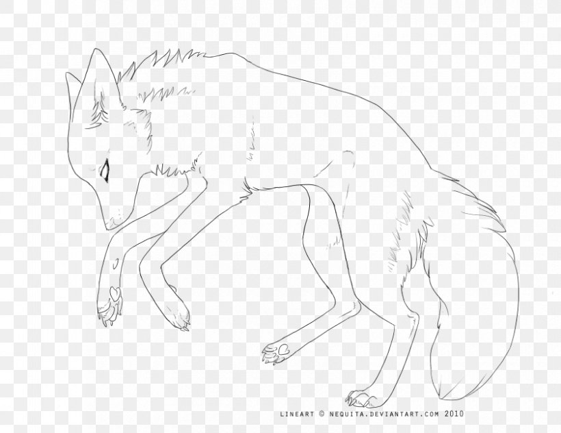 Line Art Drawing Gray Wolf DeviantArt, PNG, 840x648px, Line Art, Arm, Art, Artist, Artwork Download Free