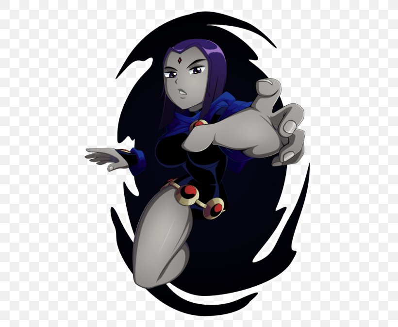 Raven DC Comics Teen Titans Superhero, PNG, 500x674px, Watercolor, Cartoon, Flower, Frame, Heart Download Free