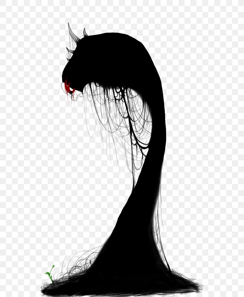 Silhouette Black White Neck Character, PNG, 550x1000px, Silhouette, Black, Black And White, Character, Fictional Character Download Free