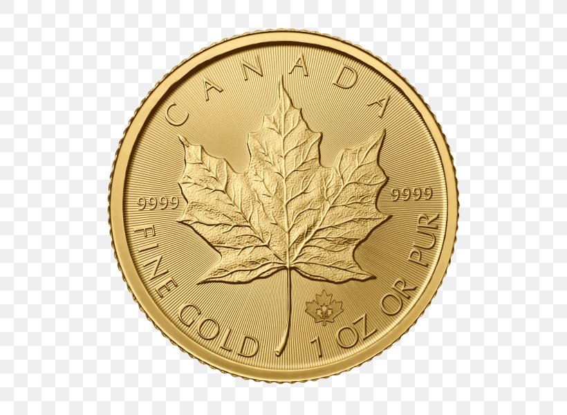 Canadian Gold Maple Leaf Bullion Coin Royal Canadian Mint, PNG, 600x600px, Canadian Gold Maple Leaf, American Buffalo, American Gold Eagle, Britannia, Bullion Download Free