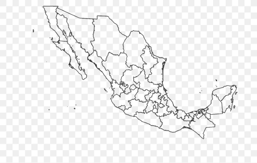 Administrative Divisions Of Mexico Blank Map United States Chiapas, PNG, 800x521px, Administrative Divisions Of Mexico, Area, Artwork, Black And White, Blank Map Download Free