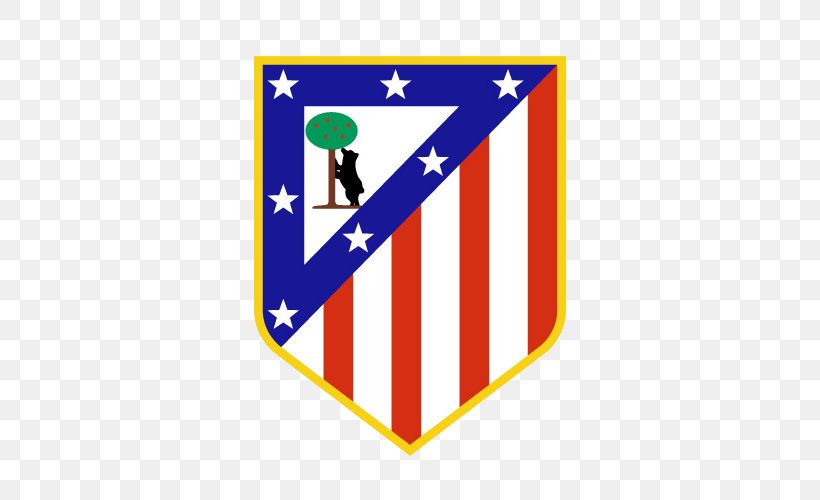 Atlético Madrid UEFA Champions League Dream League Soccer MLS Real Madrid C.F., PNG, 500x500px, Atletico Madrid, Area, Brand, Copa Del Rey, Dream League Soccer Download Free